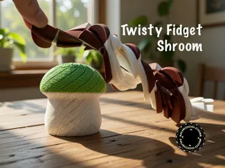 Twisty Fidget Mushroom