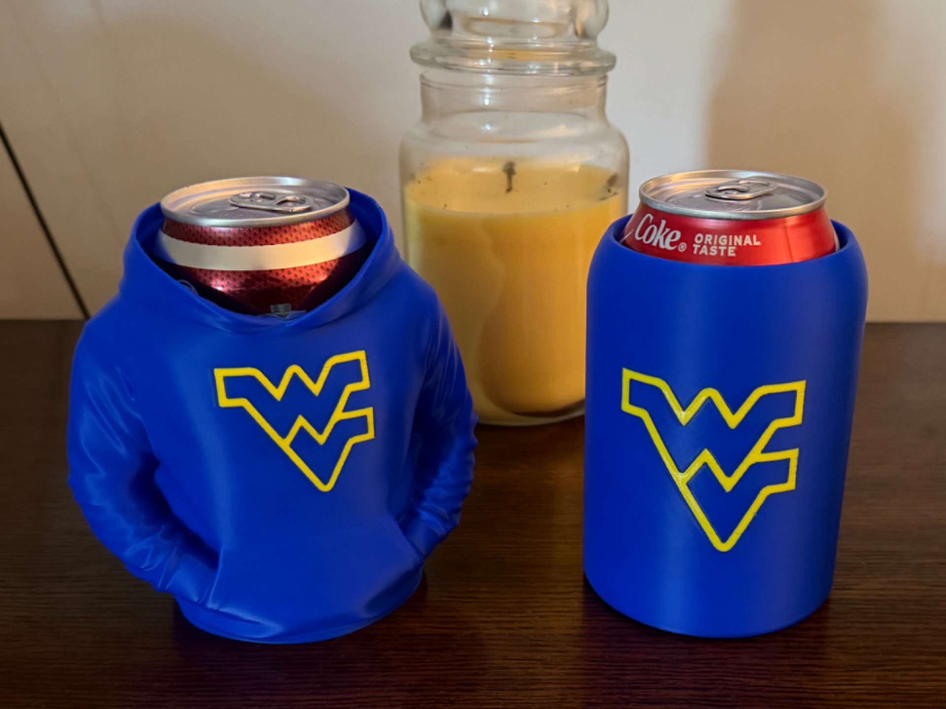 WVU Can Holder and Hoodie Can Holder 3D model