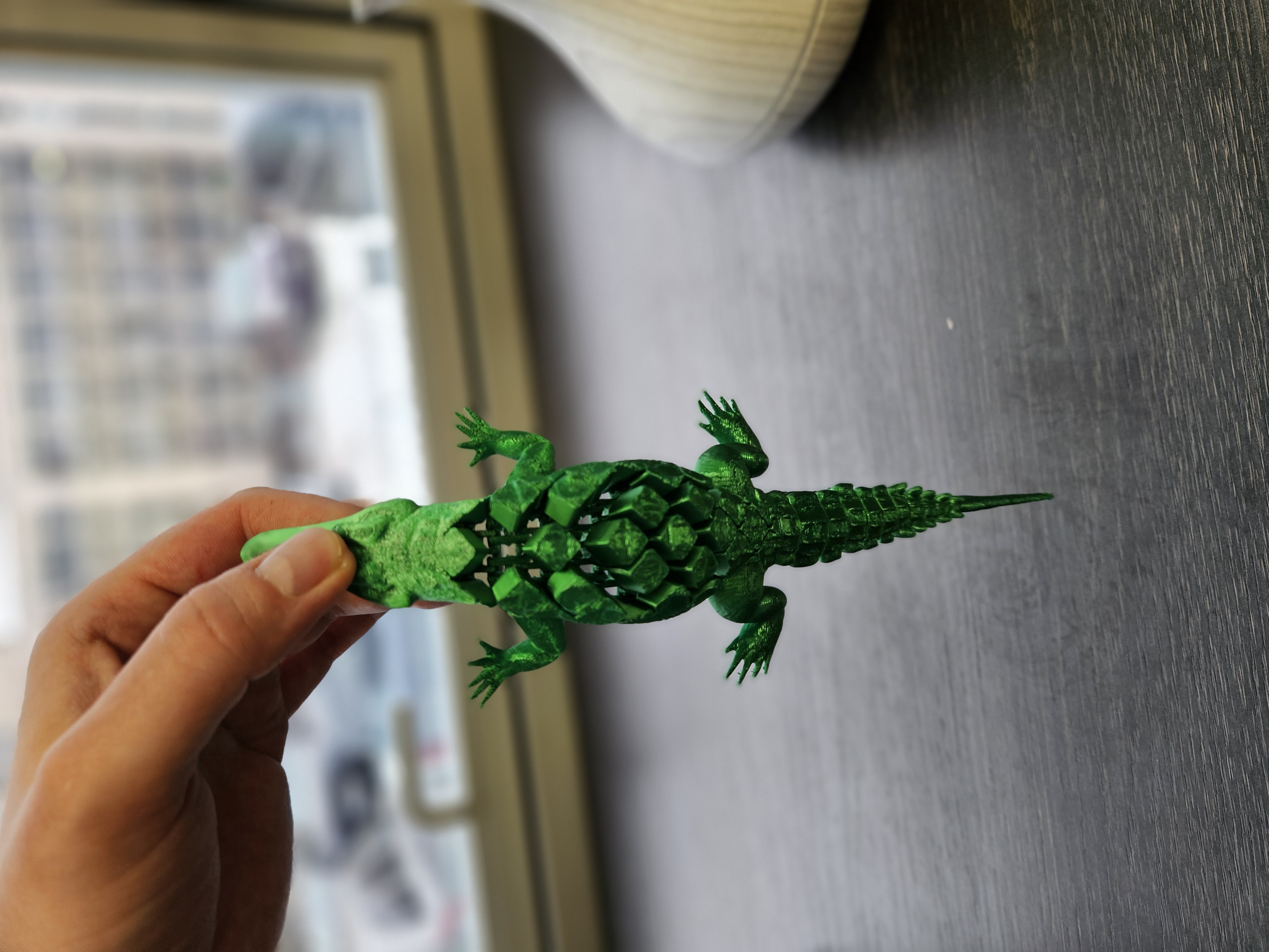 Miniatura 3 do modelo 3D Flexi Crocodile