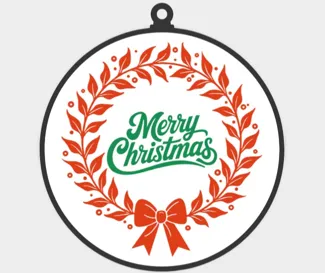 Merry Christmas Ornament