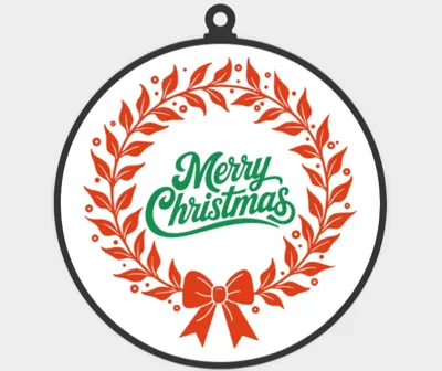 Merry Christmas Ornament