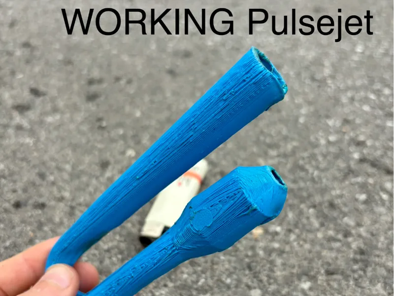 WORKING pulsejet