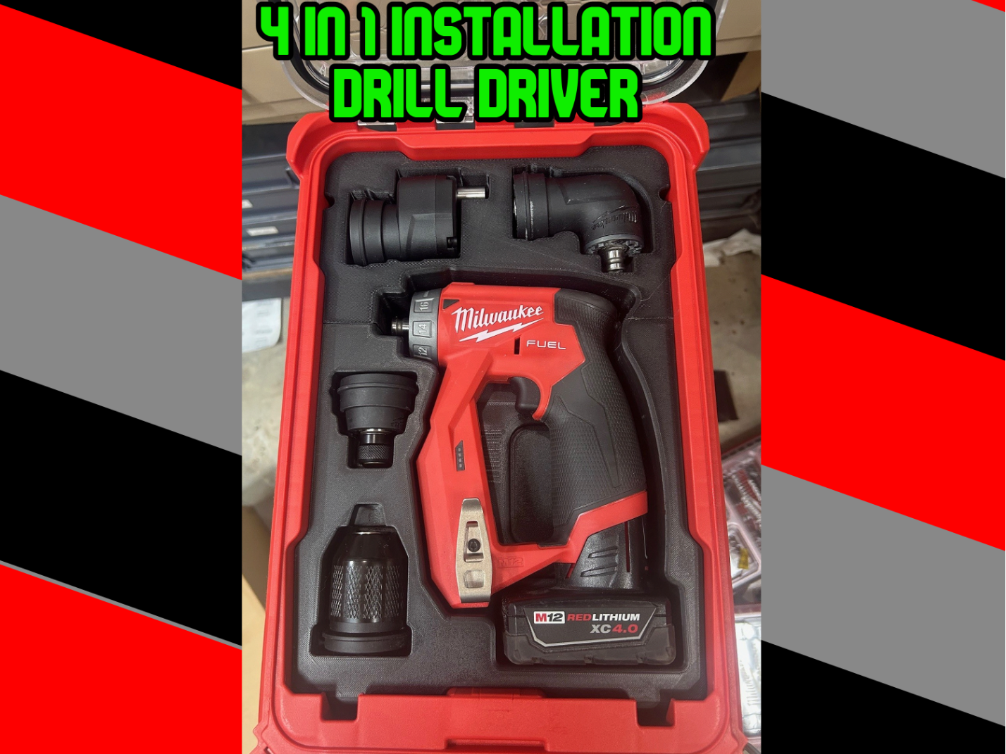 Milwaukee 4-in-1 Drill Driver Packout Insert