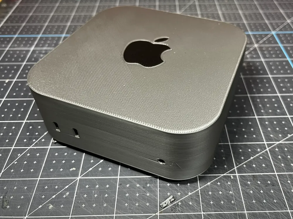 Mock Apple M4 Mac Mini Actual Size - Free 3D Print Model - MakerWorld
