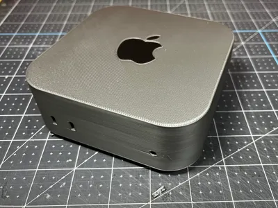 Mock Apple M4 Mac Mini Actual Size