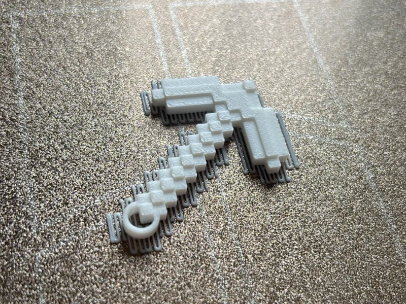 Minecraft Keychain