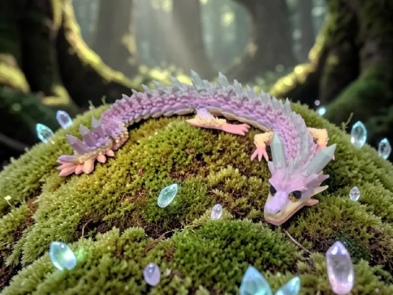 Crystal Dragon Remix -6mm+8mm glass eye compatible