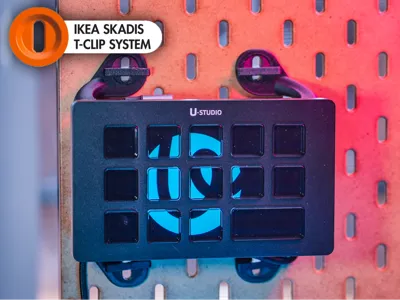 Ikea Skadis Mount for Ulanzi Stream Deck