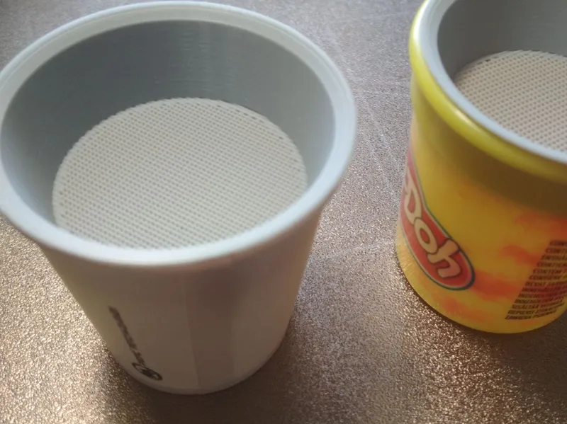 Customizable Cup filter mesh grid net