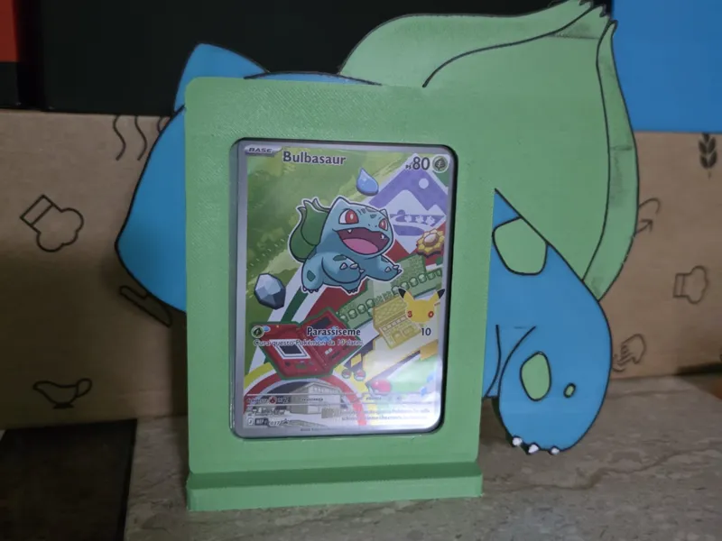 Porta carte Bulbasaur – Supporto per Toploader