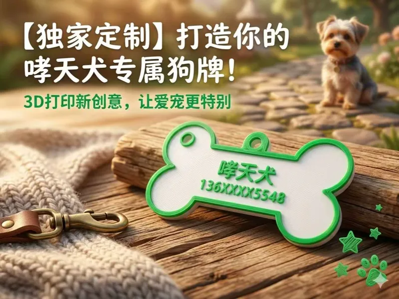 骨头狗狗牌