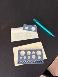 Règle-gabarit de chimie pour étudiants — photo 2