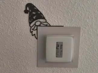 Decoracion de marco interruptor