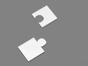 2 PIECE PUZZLE