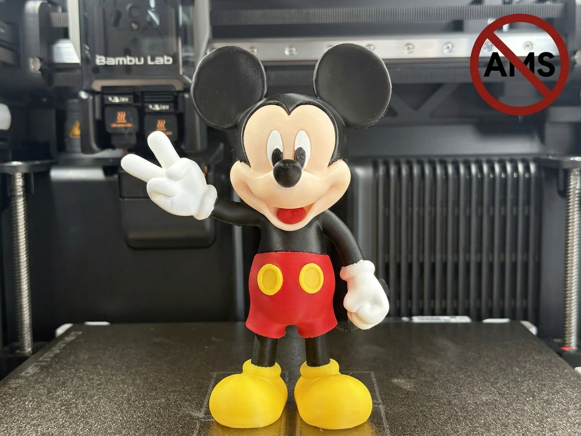 Mickey Mouse – Figurine (AMS + No AMS Versions) 