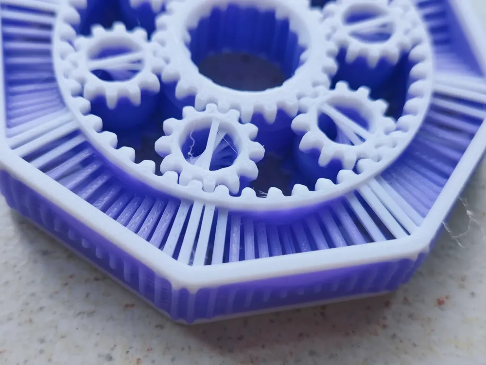 Octagonal Wave Planetary Gear Gyro - Fidget Toy by AO0o - MakerWorld
