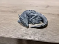 Figurine dragon endormi pour livre — photo 5