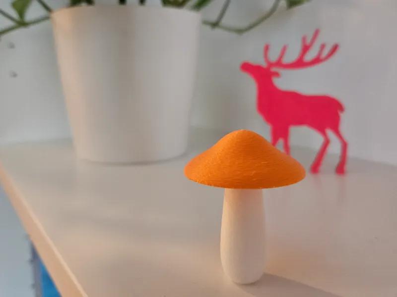 Decorative mushroom / secret container