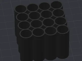 AAA Battery Holder 4x4 35mm