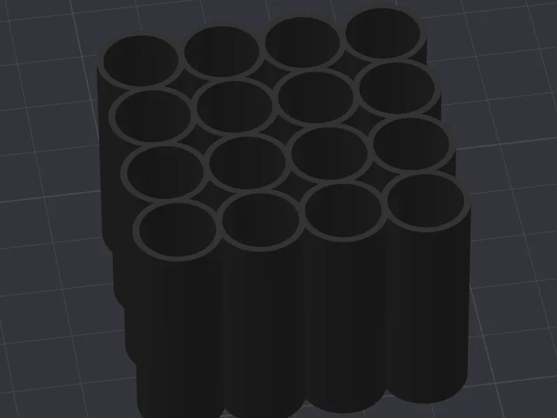 AAA Battery Holder 4x4 35mm