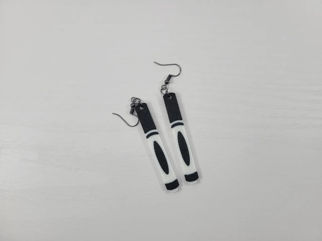 Marker Earrings for Teacher Outfit of the Day view 3