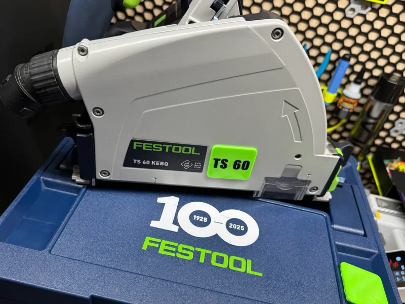 Festool TS60 Dust Cover (with Text)