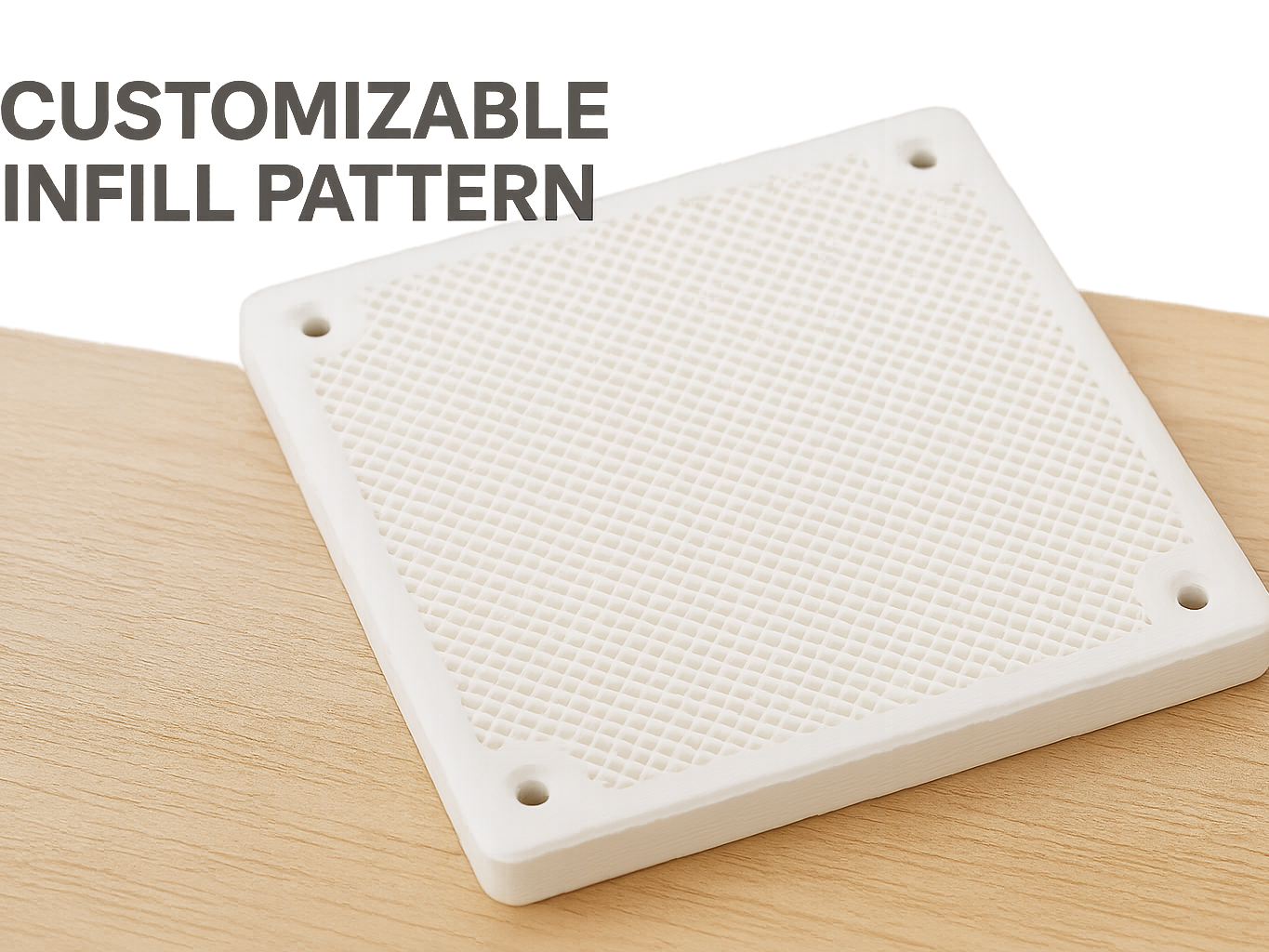 Cover grid parametric infill