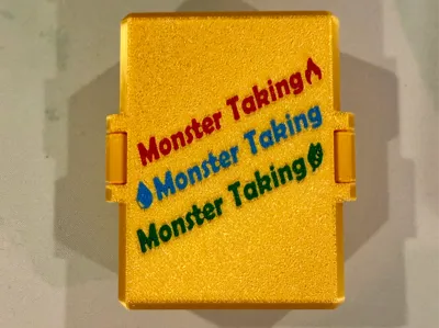 Monster Taking Card Box