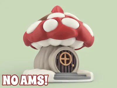 Mushroom Hut - Adorable decoration without the AMS