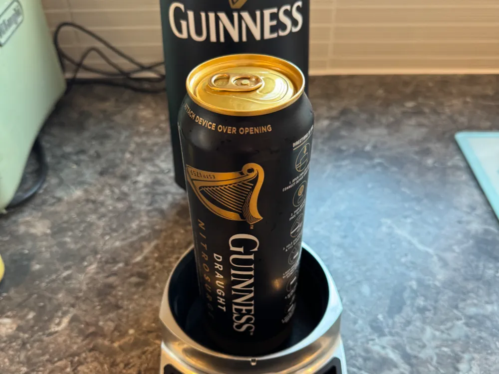 Fizzics DraftPour can adapter shim for Guinness - Free 3D Print