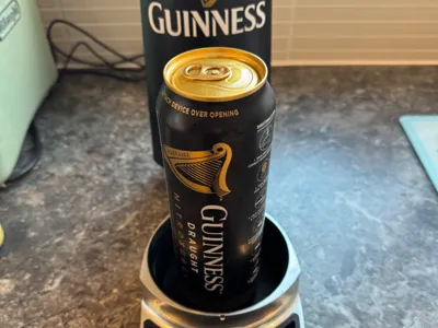 Fizzics DraftPour can adapter shim for Guinness