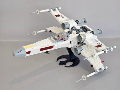 Display Stand For Brick Star Wars X-Wing 75301