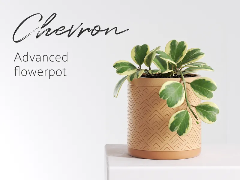 Chevron - advance flowerpot