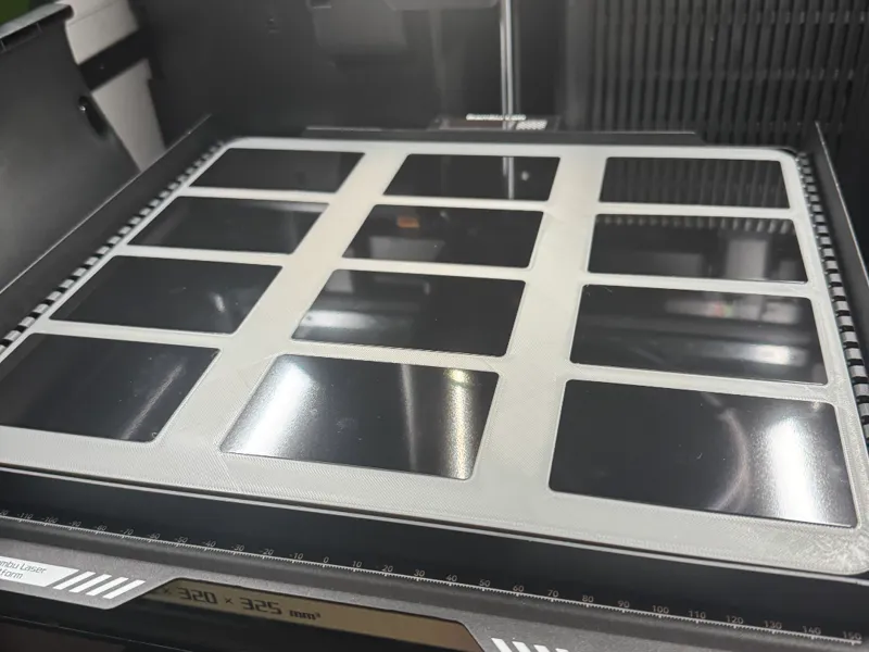 H2D Aluminum Business Card Holder For H2D Laser