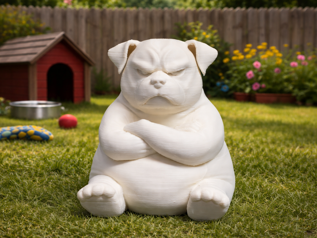 Grumpy Dog