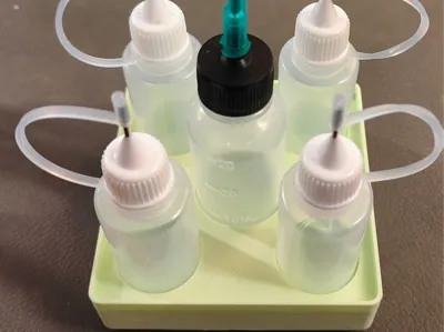 Gridfinity Eyedropper 25mm & 30mm bottle holder