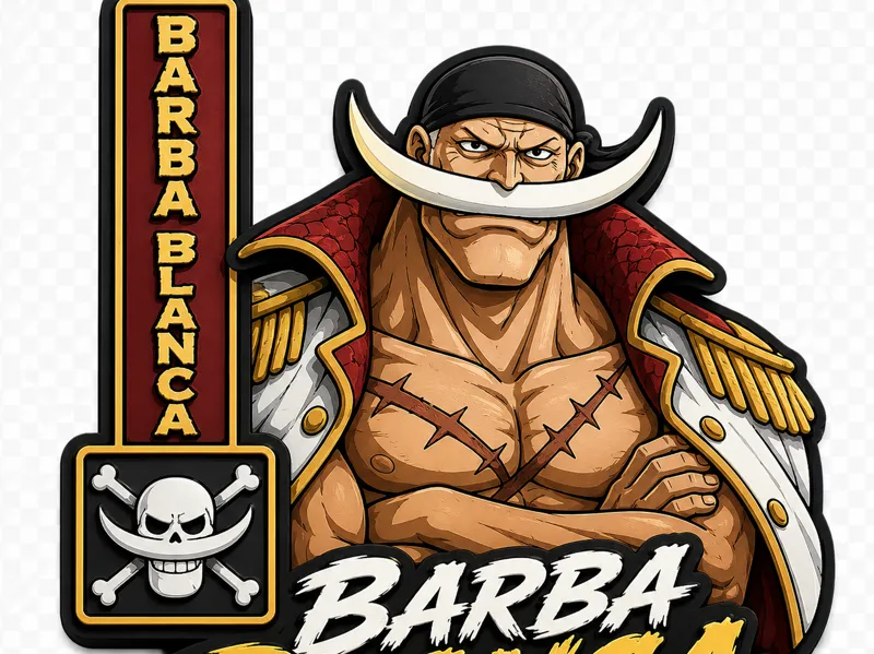 llavero barba blanca 