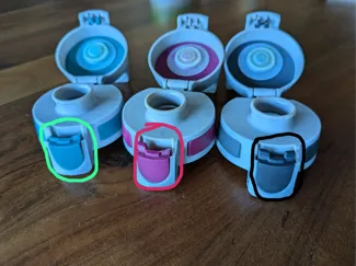 Sigg Bottle Lid Lever