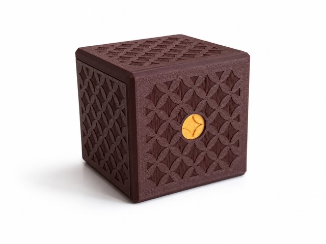 Cube10 | Japanese Puzzlebox (10 steps to open) - Free 3D Print