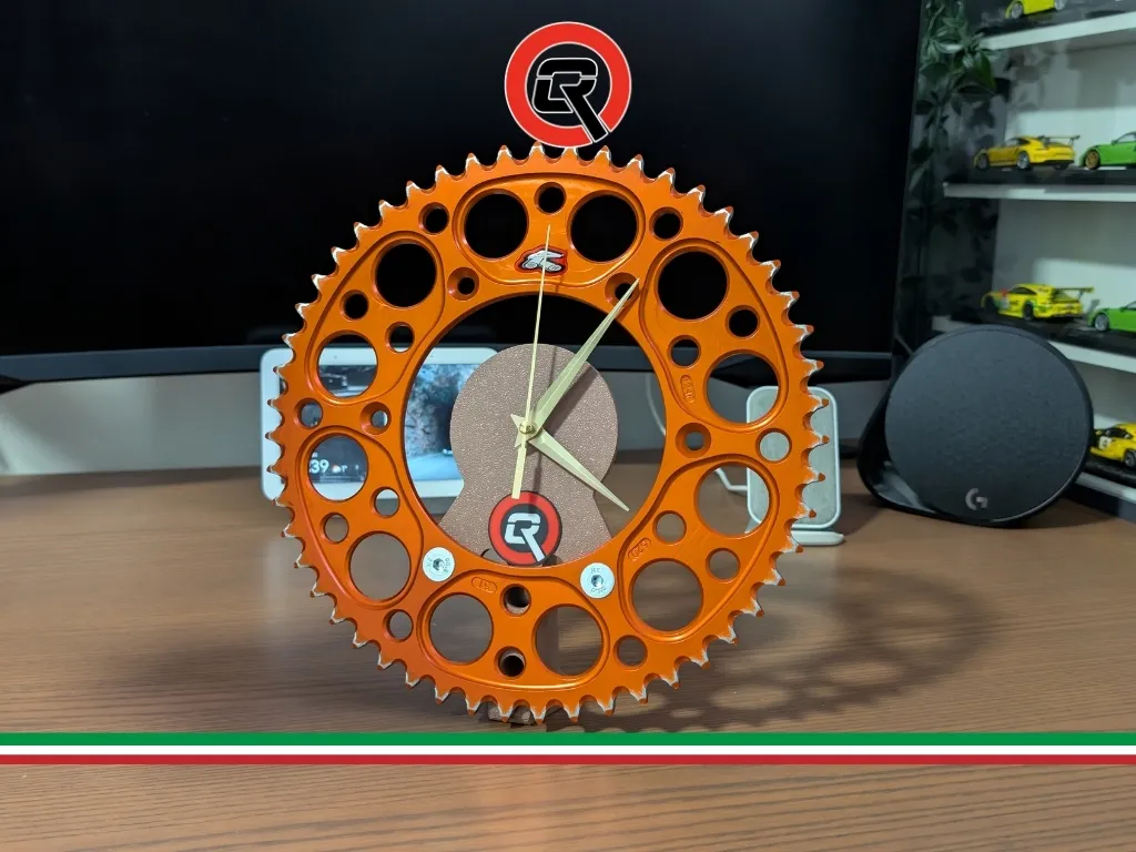 Support montre couronne moto-cross