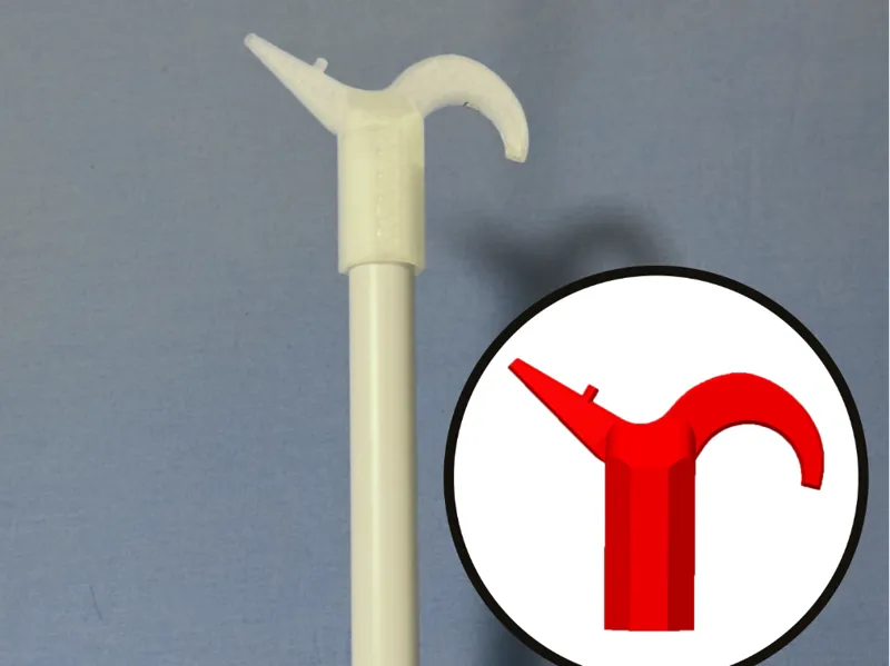 closet hanger stick pole
