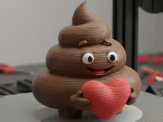 Valentine's day poop