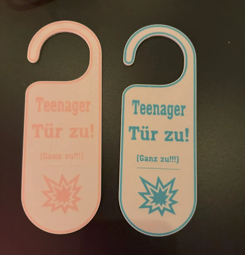 Teenager Hanger
