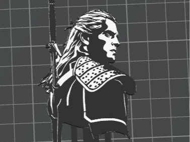 Geralt Witcher Bookmark