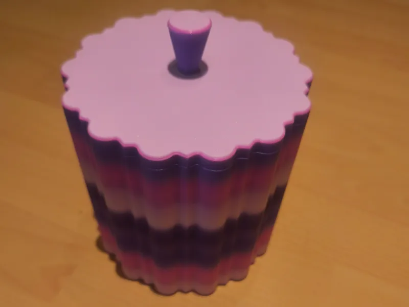 Dekobox / Tischmülleimer / Geschenkbox