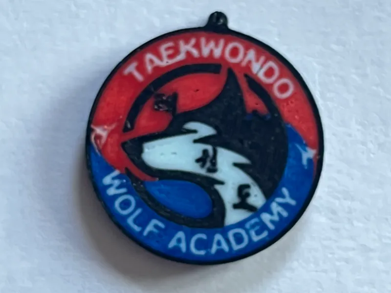 Porte-clef Taekwondo Wolf Academy