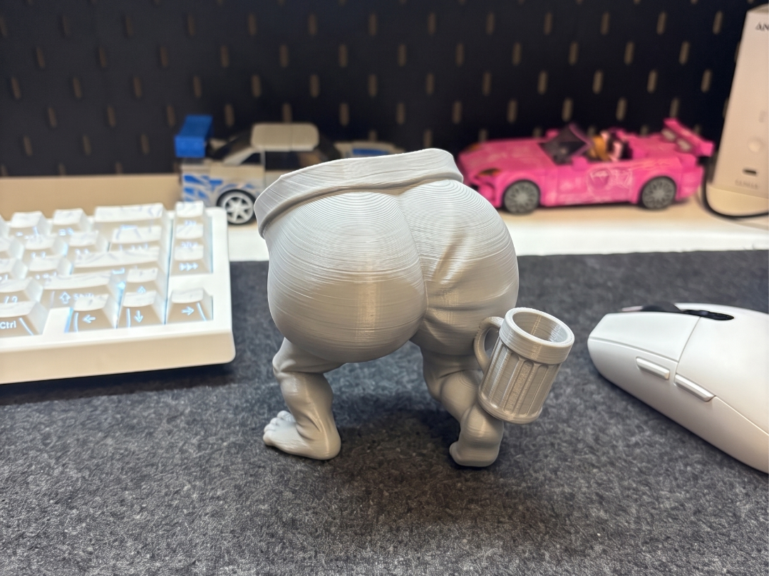 Thicc Beer Buddy | Funny Can Holder & Desk Toy