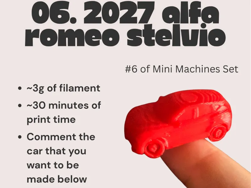 2027 Alfa Romeo Stelvio - Mini Machines #6