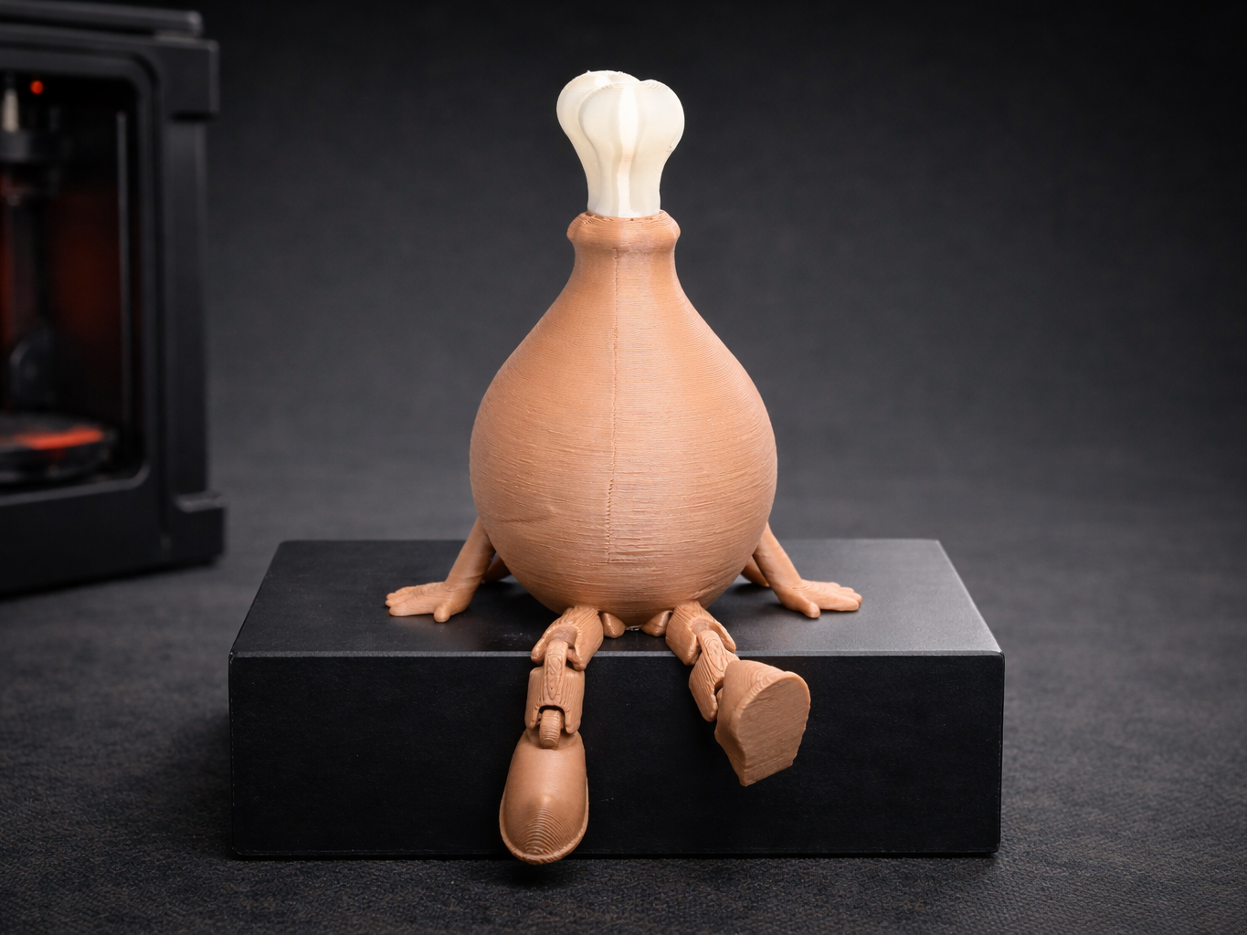 Articulated Flexi Chicken Drumstick Buddy