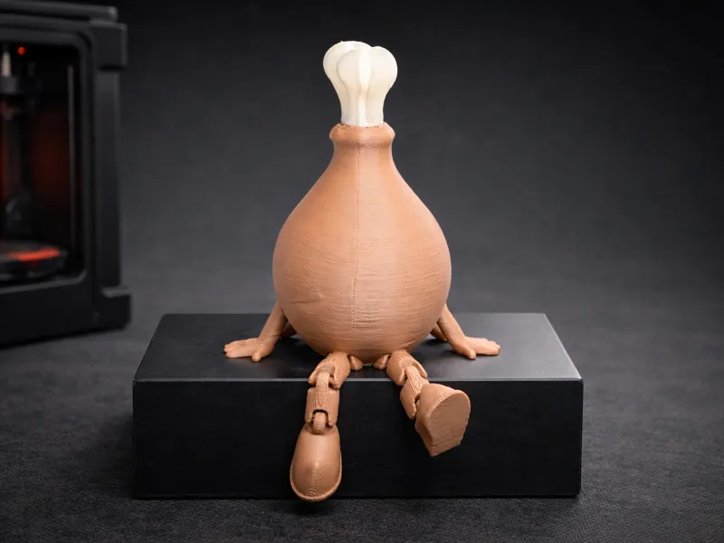 Articulated Flexi Chicken Drumstick Buddy